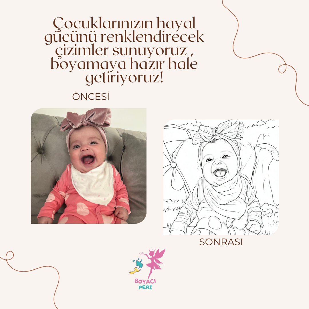 20 Fotoğraflı Kişiye Özel Boyama Kitabı